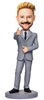 Business Man Believe In Yourself Custom Bobblehead With Engraved Text